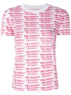 Mademe Pussy Printed Style T-shirt - Red