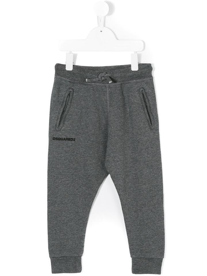 Dsquared2 Kids - Logo Track Pants - Kids - Cotton/viscose - 4 Yrs, Grey