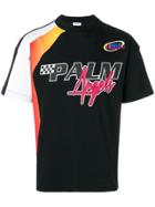 Palm Angels Colour-block Logo T-shirt - Black