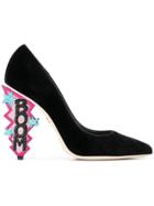 Dolce & Gabbana Pop Art Heel Pumps - Black