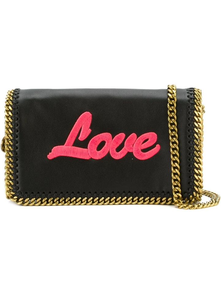 Stella Mccartney 'falabella' Crossbody Bag - Black