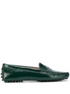 Tod's Gommino Driving Loafers - Green