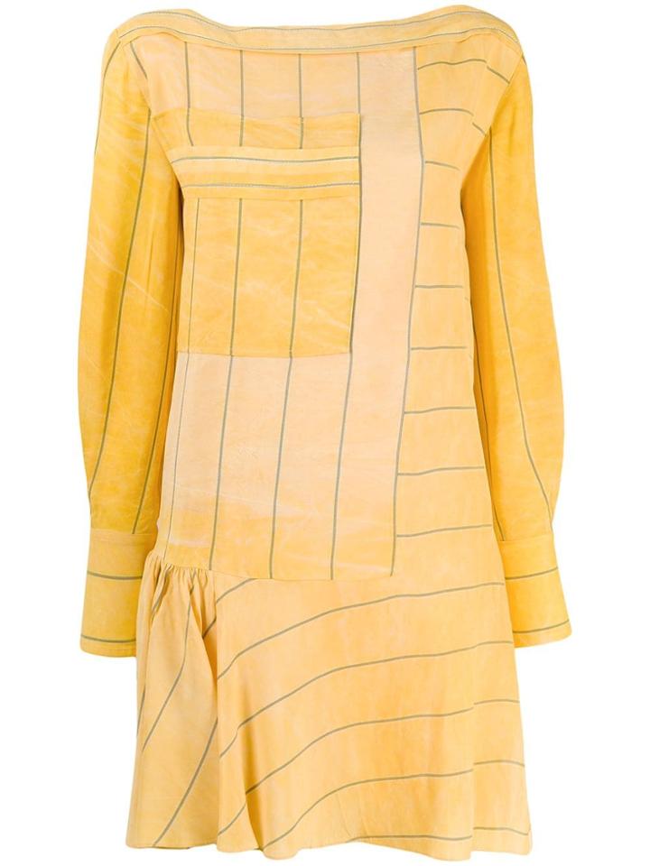 3.1 Phillip Lim Striped Shift Dress - Yellow