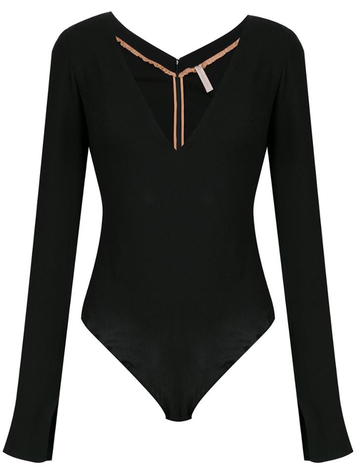Maria Lucia Hohan V-neck Bodie - Black