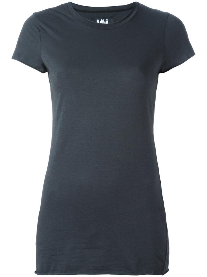 Labo Art Cap Sleeve T-shirt, Women's, Size: 3, Blue, Cotton/spandex/elastane