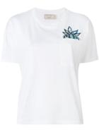 Maison Kitsuné Paisley Embroidery T-shirt - White