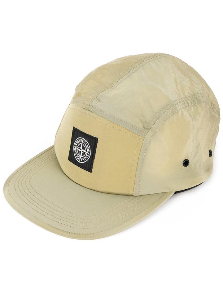 Stone Island - Logo Patch Cap - Men - Nylon - One Size, Green, Nylon