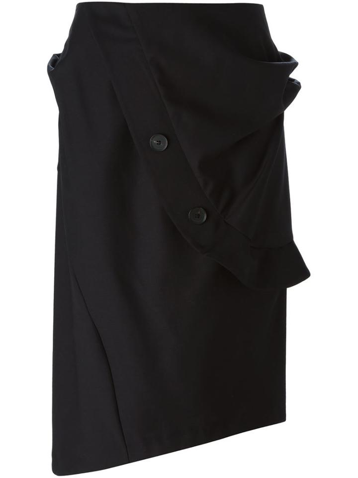 J.w. Anderson Ruffled Asymmetric Skirt