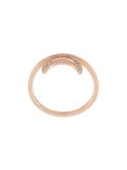 Ruifier 'smile Crescent' Ring, Women's, Size: 54, Metallic
