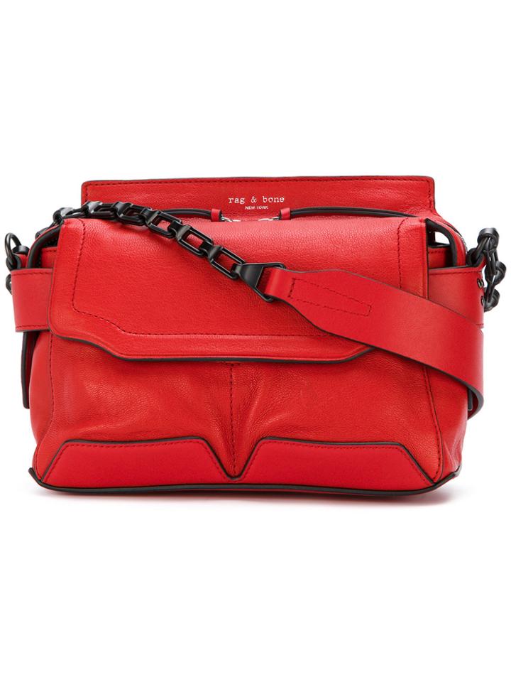 Rag & Bone Pilot Shoulder Bag - Red
