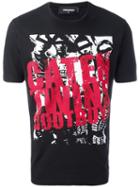 Dsquared2 Caten Twins Bootboys T-shirt, Men's, Size: Large, Black, Cotton