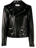Saint Laurent Classic Leather Biker Jacket - Black