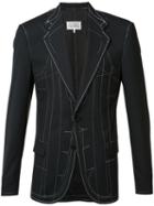 Maison Margiela Sketch Blazer Jacket, Men's, Size: 48, Black, Viscose/wool/polyimide/other Fibers