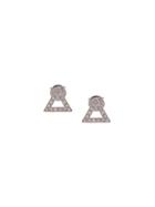 Ef Collection Small Triangle Earrings