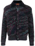 Missoni Long-sleeve Fitted Cardigan - Blue