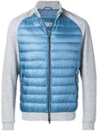 Herno Quilted Front Jacket - Blue