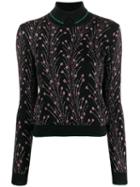 Marco De Vincenzo High Neck Sweater - Black