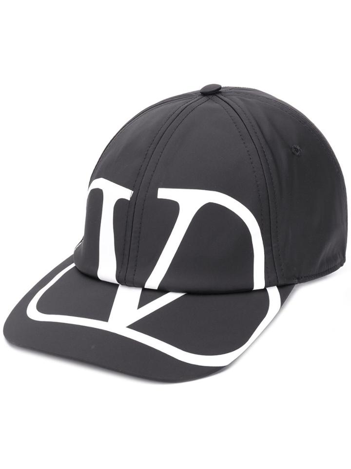 Valentino Vlogo Cap - Black