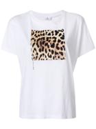Marcelo Burlon County Of Milan Leopart Panel T-shirt - White