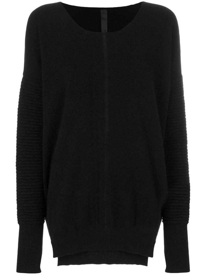 Ilaria Nistri Round Neck Jumper - Black