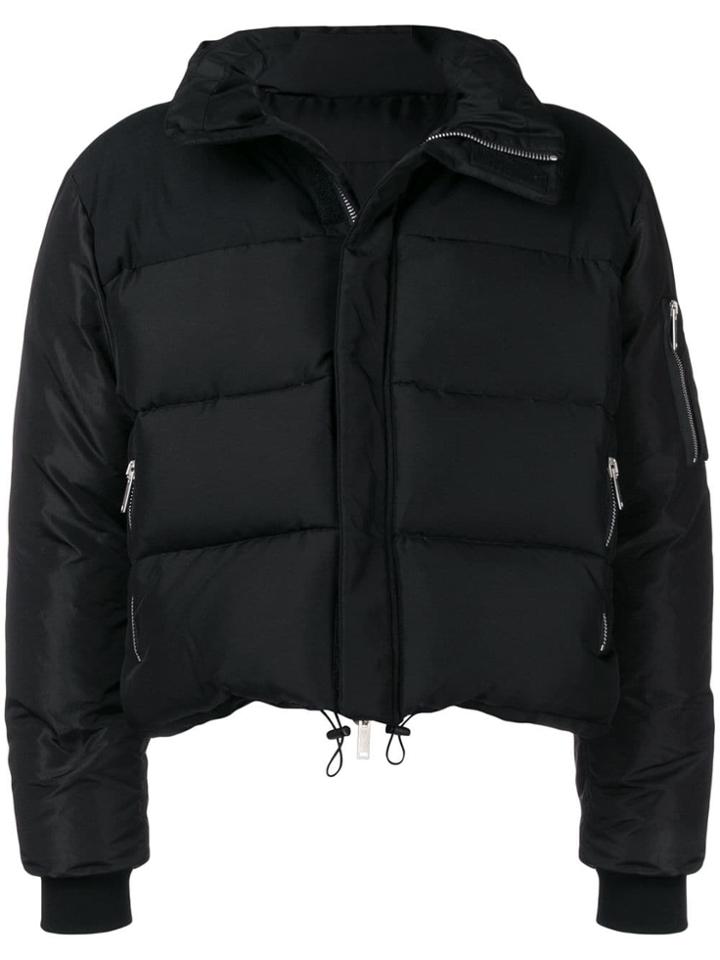 Unravel Project Oversized Padded Jacket - Black
