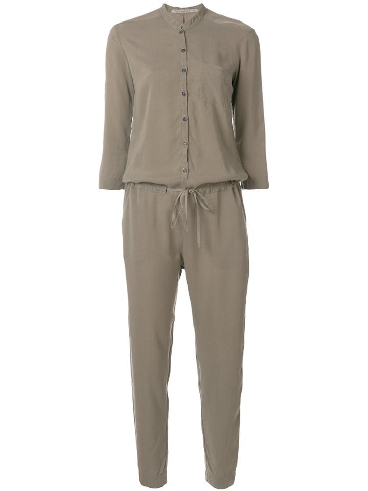 Transit Drawstring Waist Jumpsuit - Green