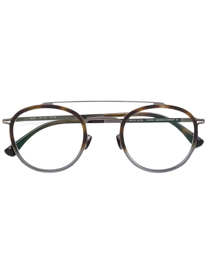 Mykita Round Glasses - Metallic
