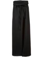 The Row Foldover-waist Trousers - Black