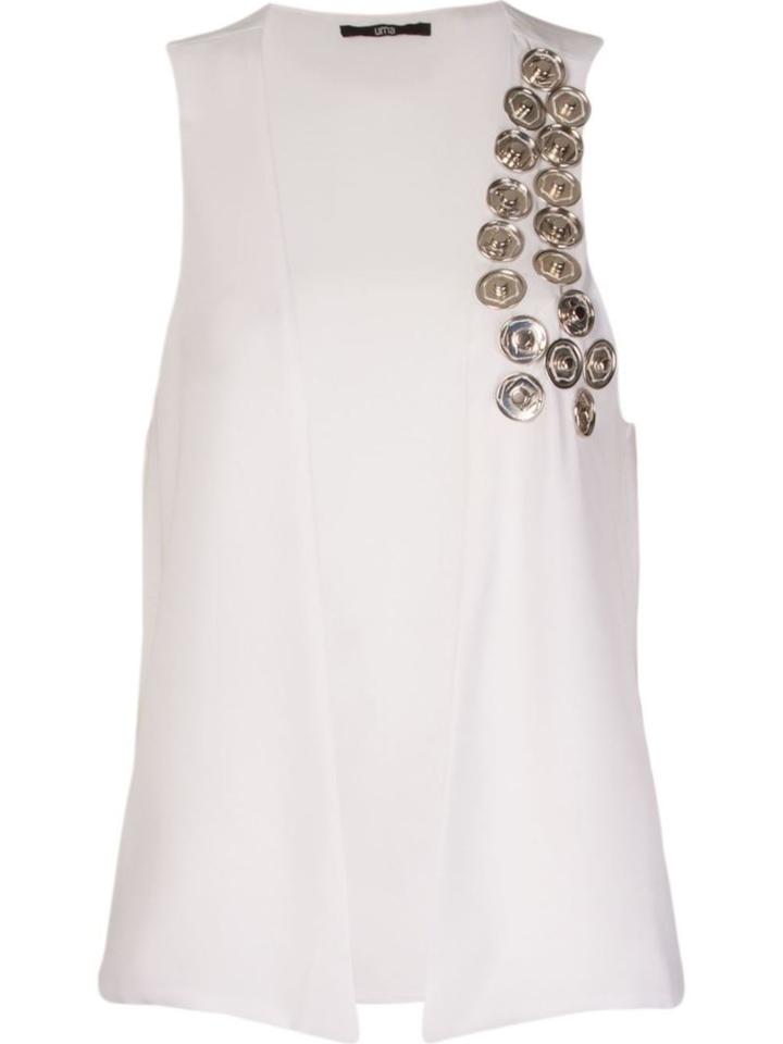 Uma Raquel Davidowicz - 'goya' Vest - Women - Polyester - 42, White, Polyester