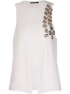 Uma Raquel Davidowicz - 'goya' Vest - Women - Polyester - 42, White, Polyester