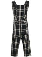 Vivienne Westwood Plaid Dungarees - Black