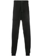 Kent & Curwen Tapered Trousers With Large Side Pockets - Black