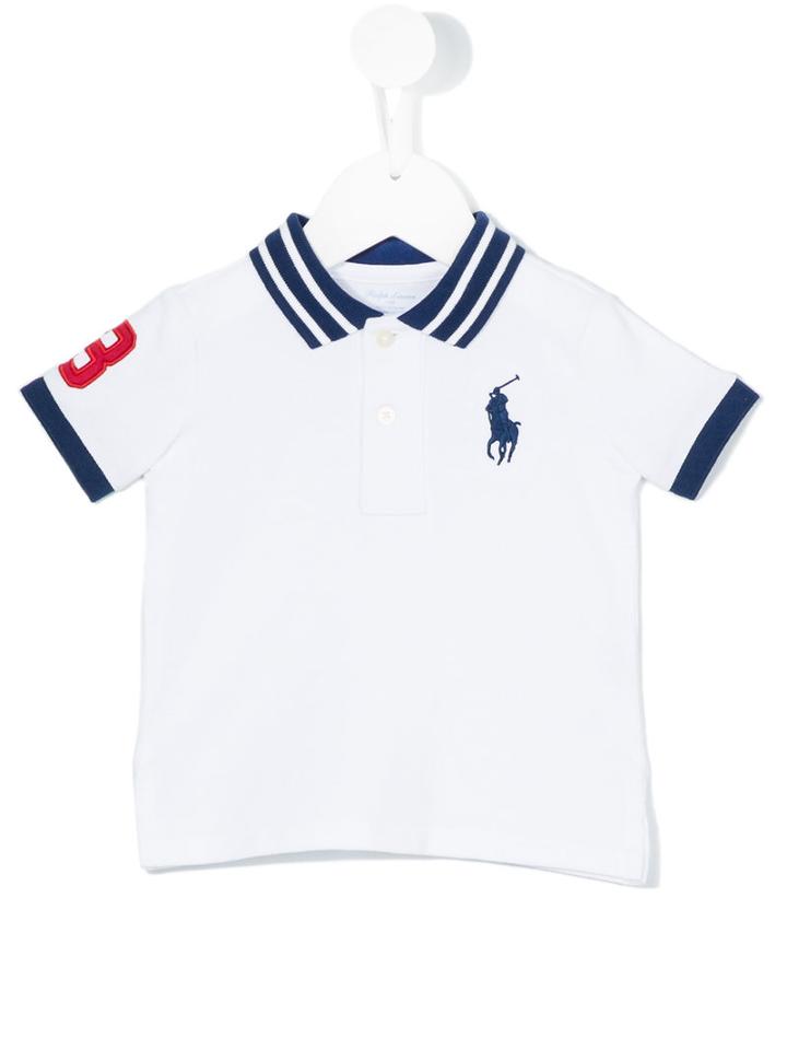 Ralph Lauren Kids - Logo Polo Shirt - Kids - Cotton - 18 Mth, White
