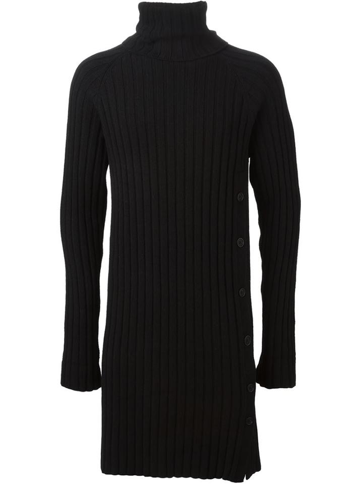 Yohji Yamamoto Long Ribbed Sweater