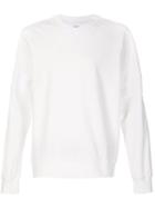Juun.j Classic Sweatshirt, Men's, Size: 44, White, Cotton/polyester