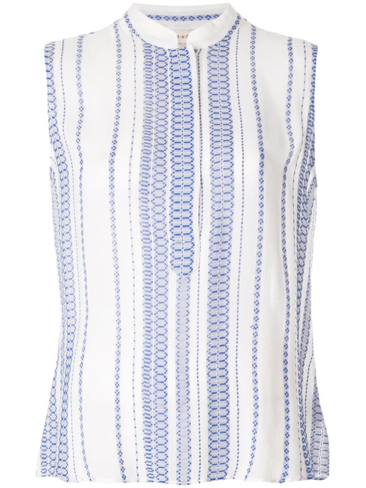 Zeus+dione Hera Blouse - White