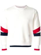 Thom Browne Articulated Chunky Jersey Sweatshirt - White