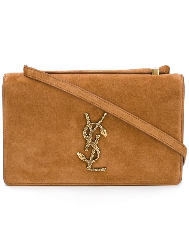 Saint Laurent Small 'dylan Monogram' Crossbody Bag, Women's, Brown