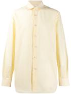 Kiton Classic Striped Shirt - Yellow