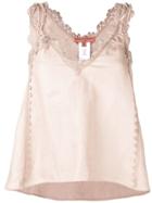Ermanno Scervino Embroidered Tank-top - Pink