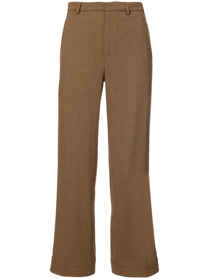 Tome Classic Tailored Trousers - Brown
