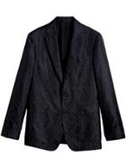 Burberry Soho Fit Spotted Evening Jacket - Blue