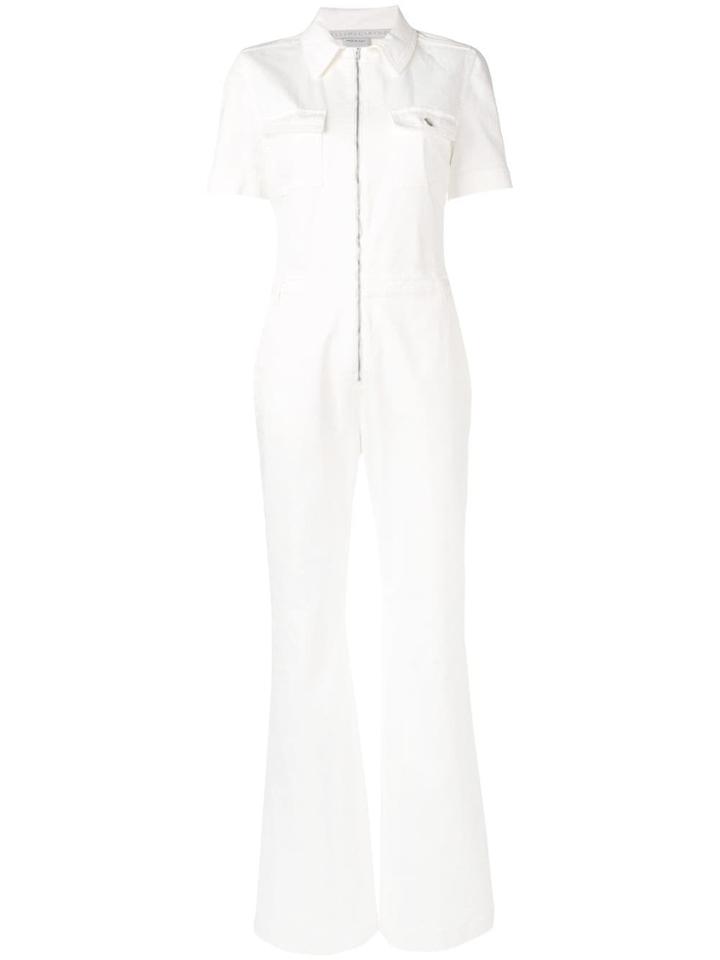 Stella Mccartney Denim Jumpsuit - White