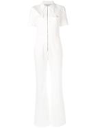 Stella Mccartney Denim Jumpsuit - White