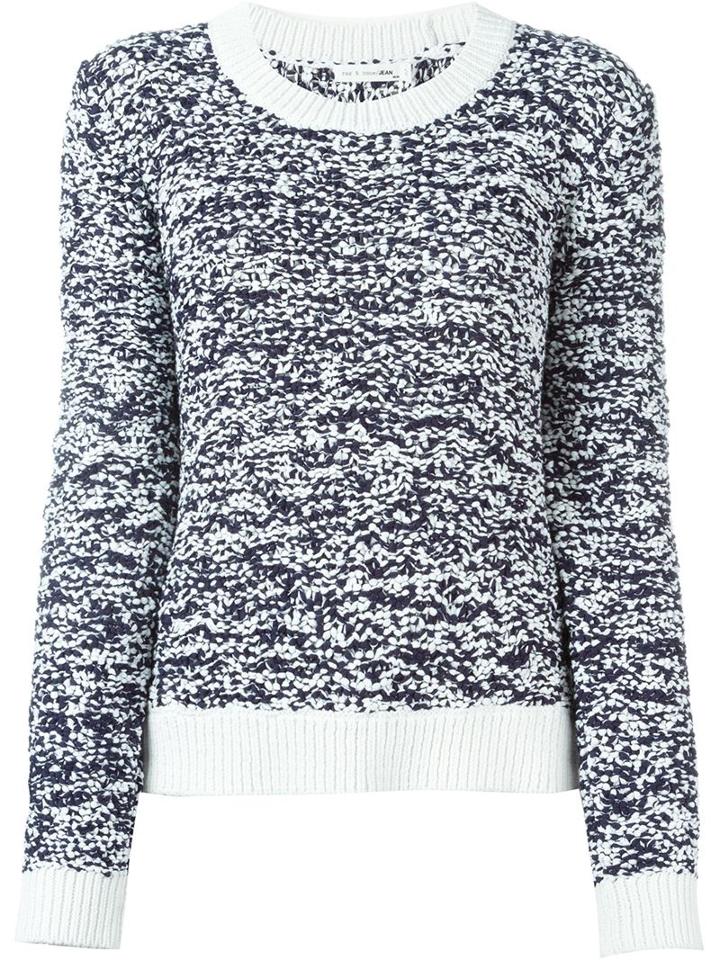 Rag & Bone /jean Textured Knit Jumper