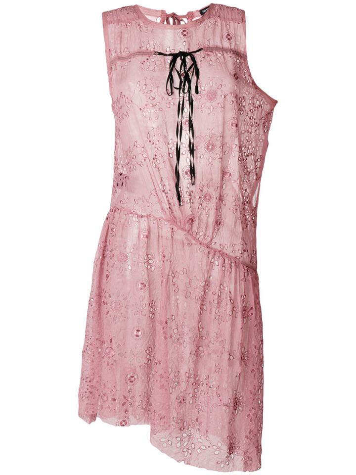 Ann Demeulemeester Carlatti Dress - Pink & Purple