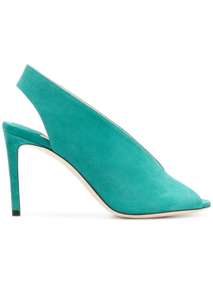 Jimmy Choo Shar 85 Sandals - Green