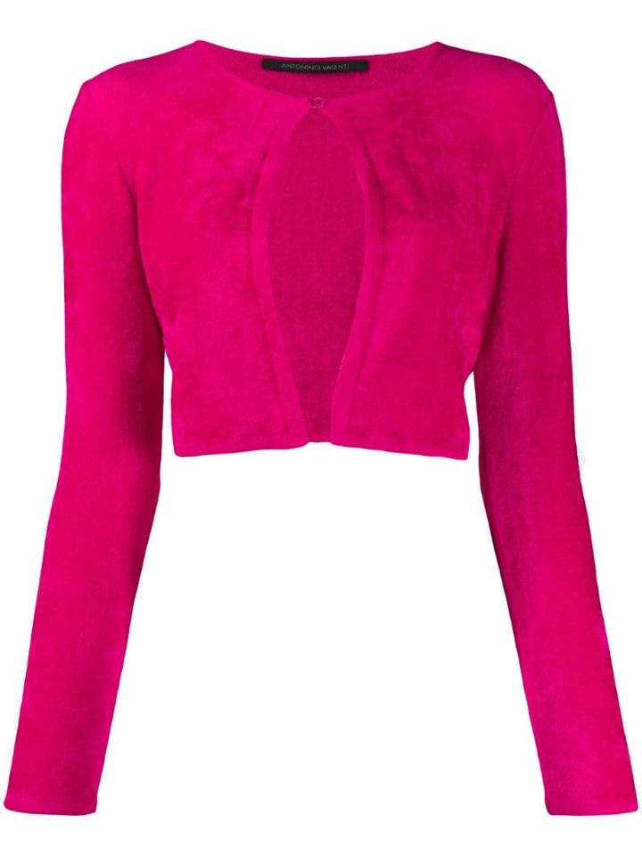 Antonino Valenti Single-button Cardigan - Pink