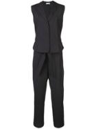 Brunello Cucinelli Poplin Pyjama Jumpsuit - Black