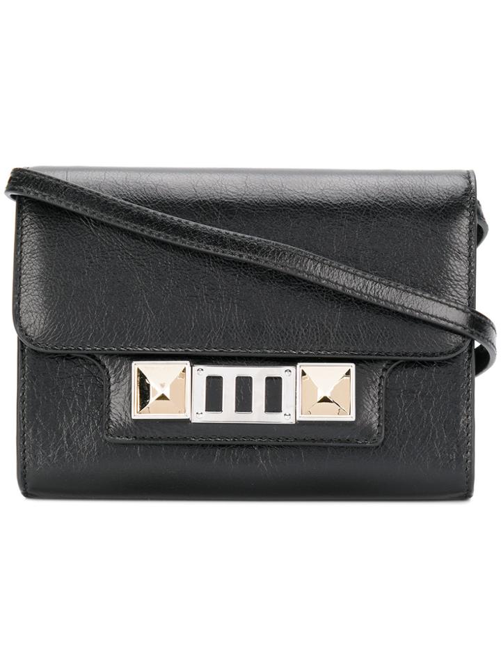 Proenza Schouler Ps11 Wallet With Strap - Black
